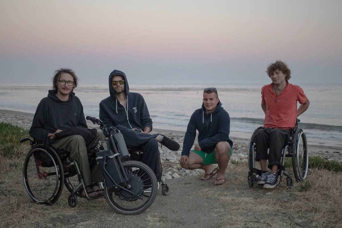 Z Ameryki Południowej do Północnej na wózkach inwalidzkich
