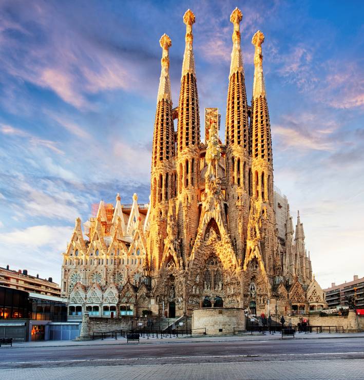 Gaudi w Barcelonie