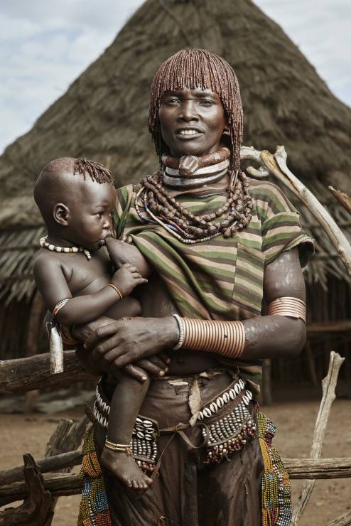 Plemię Hamer z Etiopii.