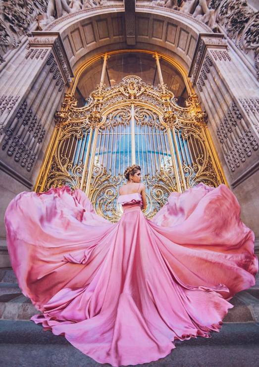 Piękne miejsca, piękne kobiety, piękne suknie - fotografie Kristiny Makeevy
