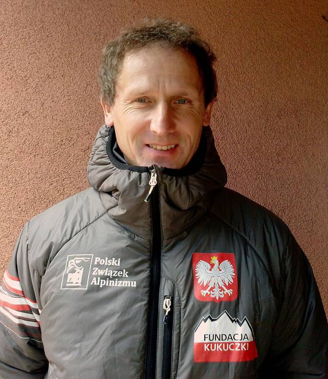 Janusz Gołąb - kierownik sportowy wyprawy