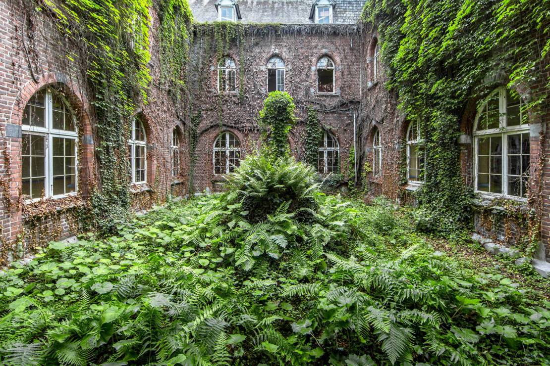 Klasztor w Belgii