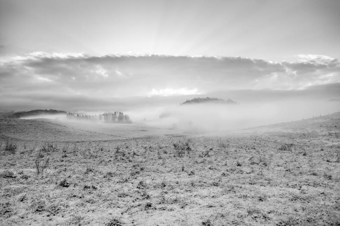 Dolnośląskie mgły - zdjęcia zrobione w trakcie jesiennych spacerów w okolicach Jeleniej Góry