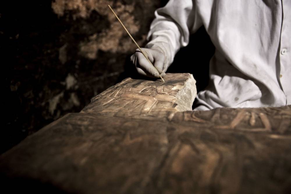 Archeolodzy w Sakkarze
