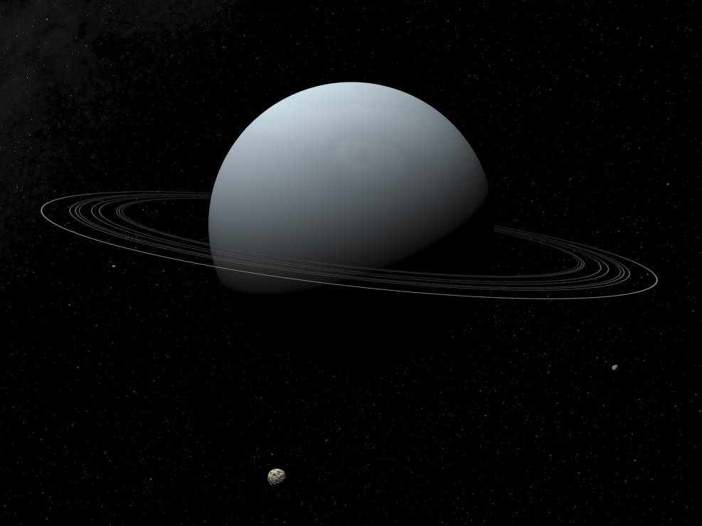 Niesamowite zdjęcia pierścieni Urana. Takich nie ma w naszym układzie żadna inna planeta