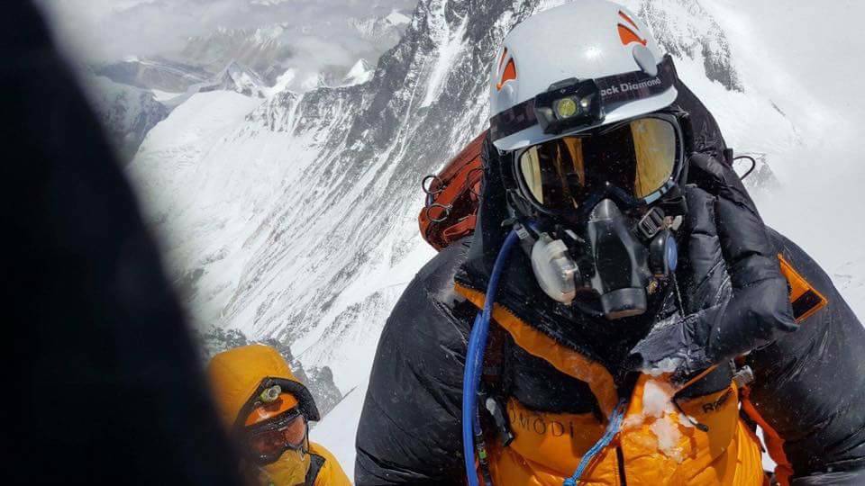Himalaista, którego przygotowywaliśmy na szczycie Lhotse - Jakub Bojan