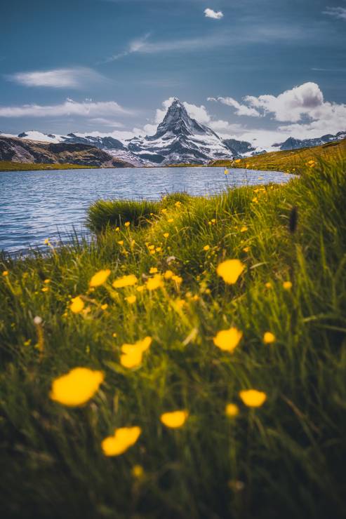 Jezioro Stellise - Matterhorn