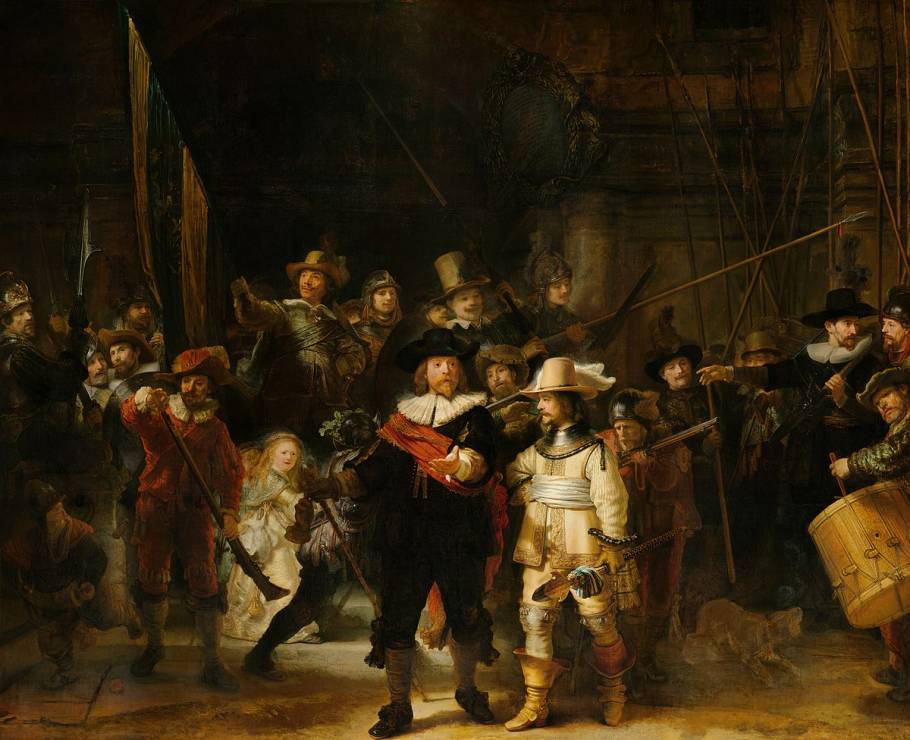 Straż Nocna, Rembrandt