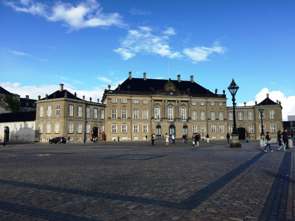 Pałac Amalienborg w Kopenhadze