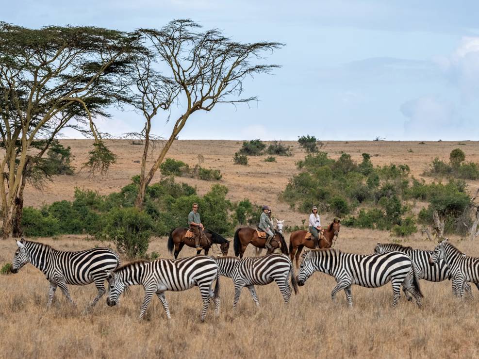 #1: Wybierz się na safari konne w Kenii