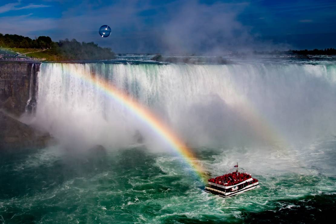 #11: Złap zaćmienie nad wodospadem Niagara