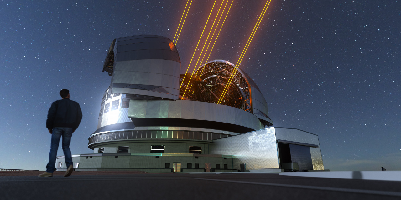 What is the largest telescope in the world?  The Very Large Telescope is under construction in Chile