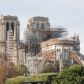 Pożar katedry Notre Dame uszkodził zabytkową świątynię, całkowicie niszcząc m.in. jej dach, część kamiennego sklepienia w głównej nawie oraz XIX-wieczne witraże (fot. Getty Images)