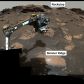 Łazik Perseverance znalazł na Marsie związki organiczne. Czy to dowód na istnienie marsjańskiego życia? (Fot. NASA/JPL-Caltech/ASU/MSSS)