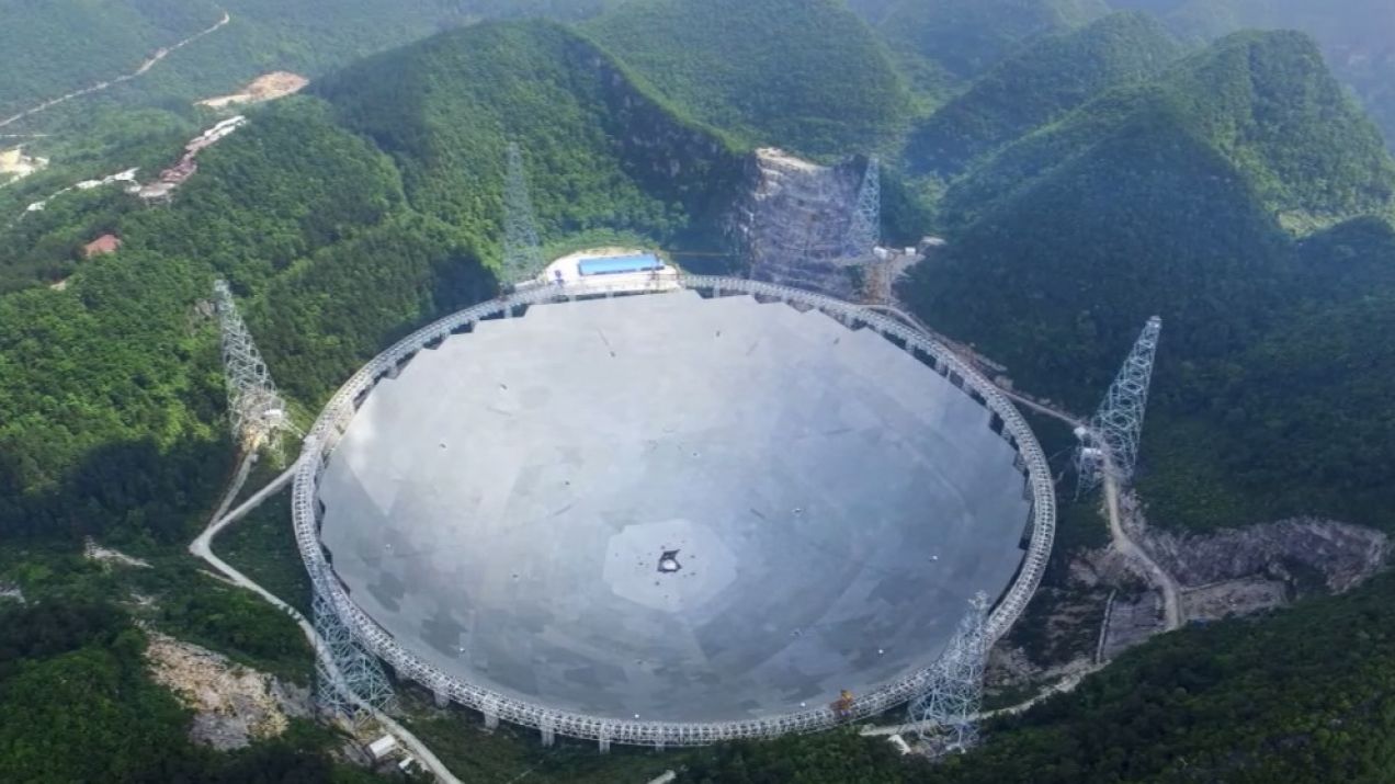 Gigantyczny teleskop w Chinach