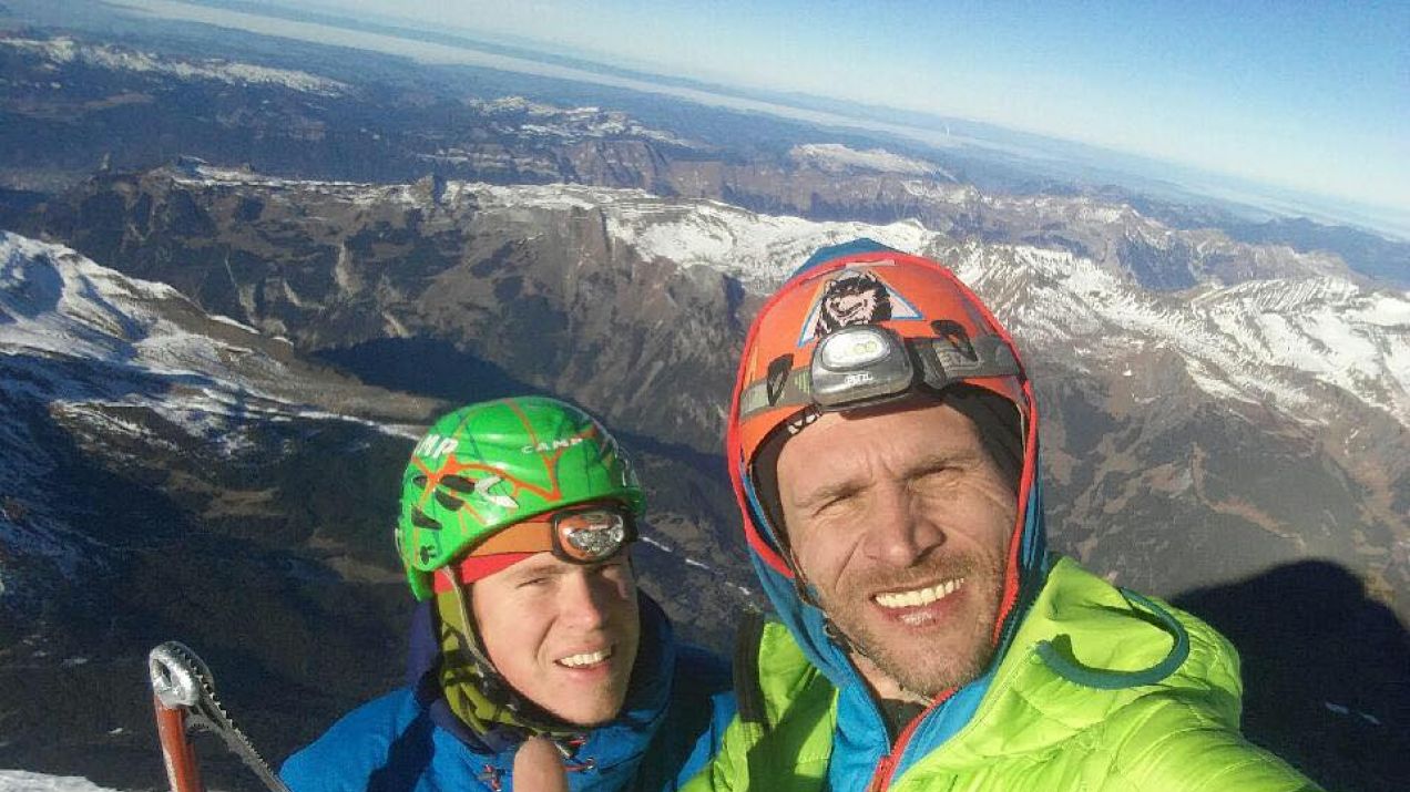 Marcin Yeti Tomaszewski i Tom Ballard wyznaczyli nową drogę na północnej ścianie Eigeru