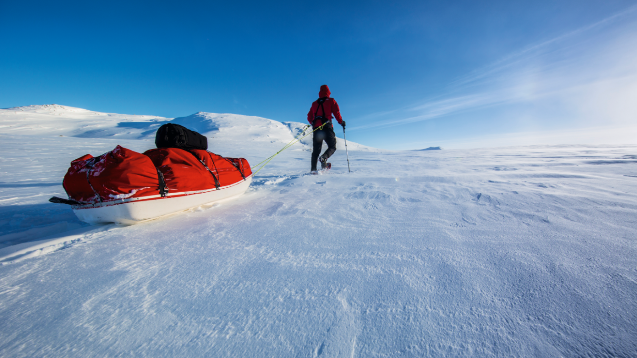 Na rozległym płaskowyżu Hardangervidda słoneczne dni  są wyjątkiem.
