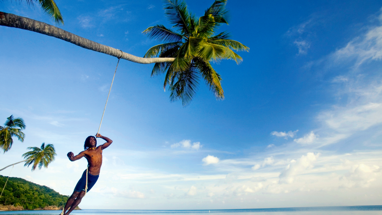 Na karaibskim wybrzeżu Kolumbii bez trudu można się zaszyć gdzieś  na odludziu, najlepiej  pod palmą.