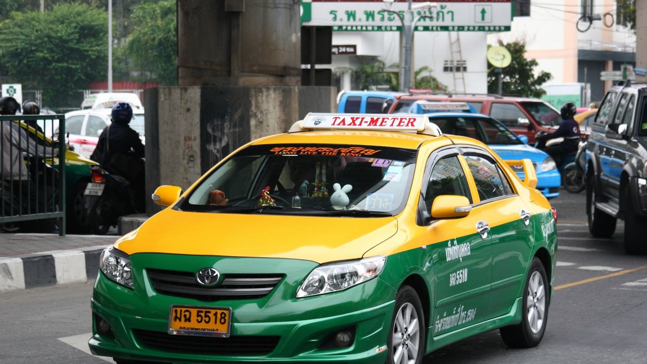 Taxi w Bongkoku
