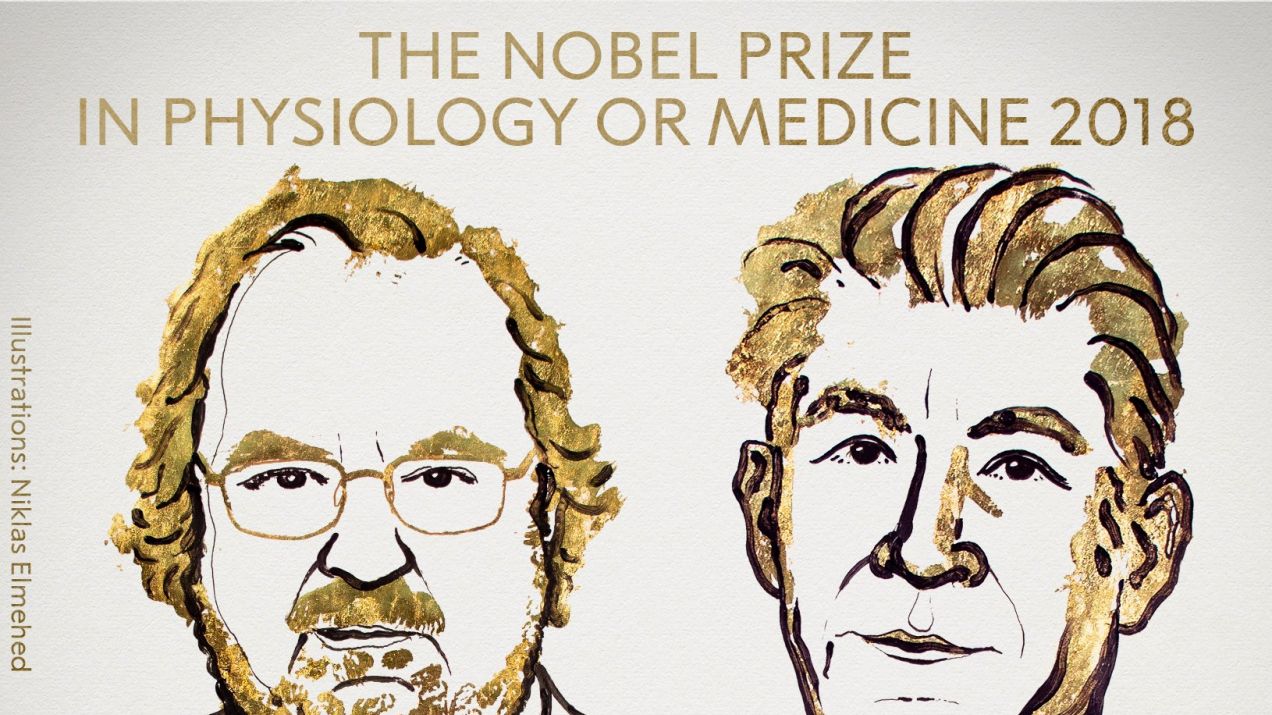 Nagroda Nobla 2018: fizjologia lub medycyna