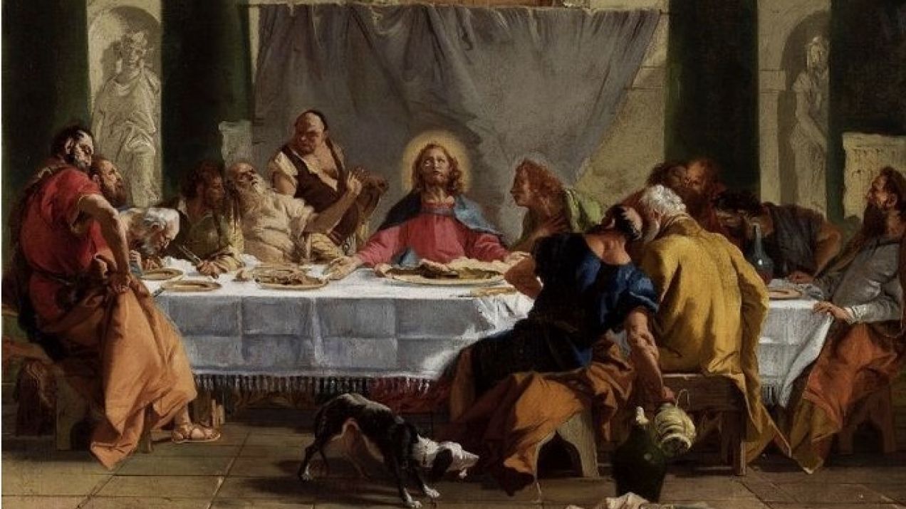 Giovanni Domenico Tiepolo - Ostatnia Wieczerza