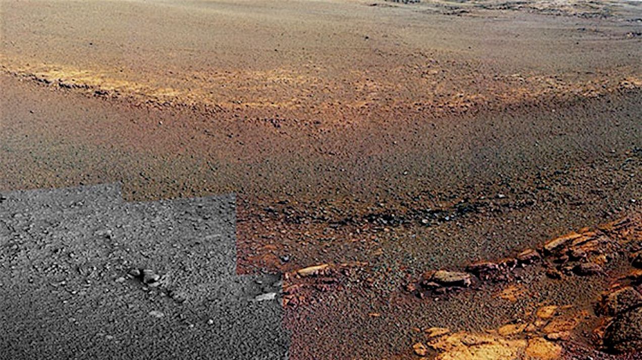 "Niezbadane, czekające na odkrywców". Zobacz ostatnie zdjęcie łazika Opportunity z Marsa