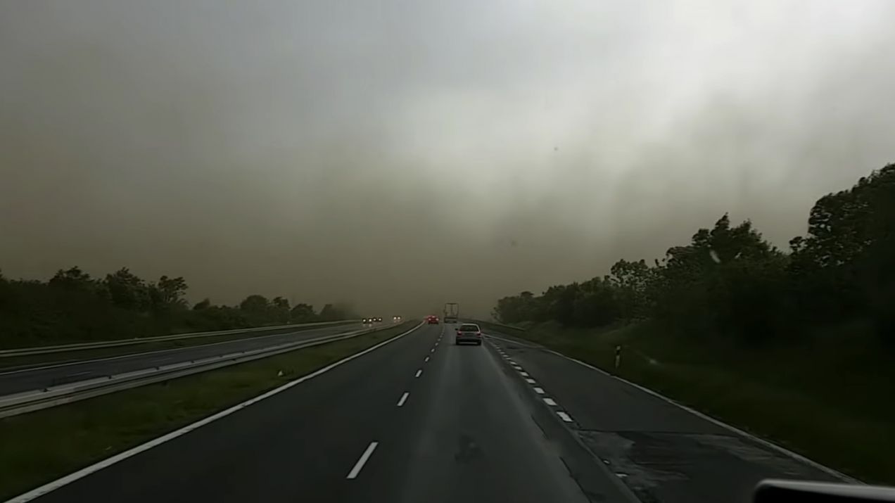 Burza piaskowa w Polsce