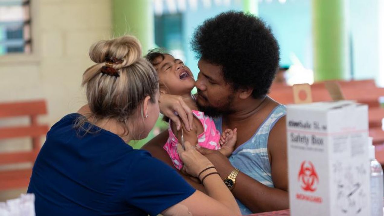 Epidemia odry na Samoa zabiła już 70 osób (fot. Getty Images / Stringer)