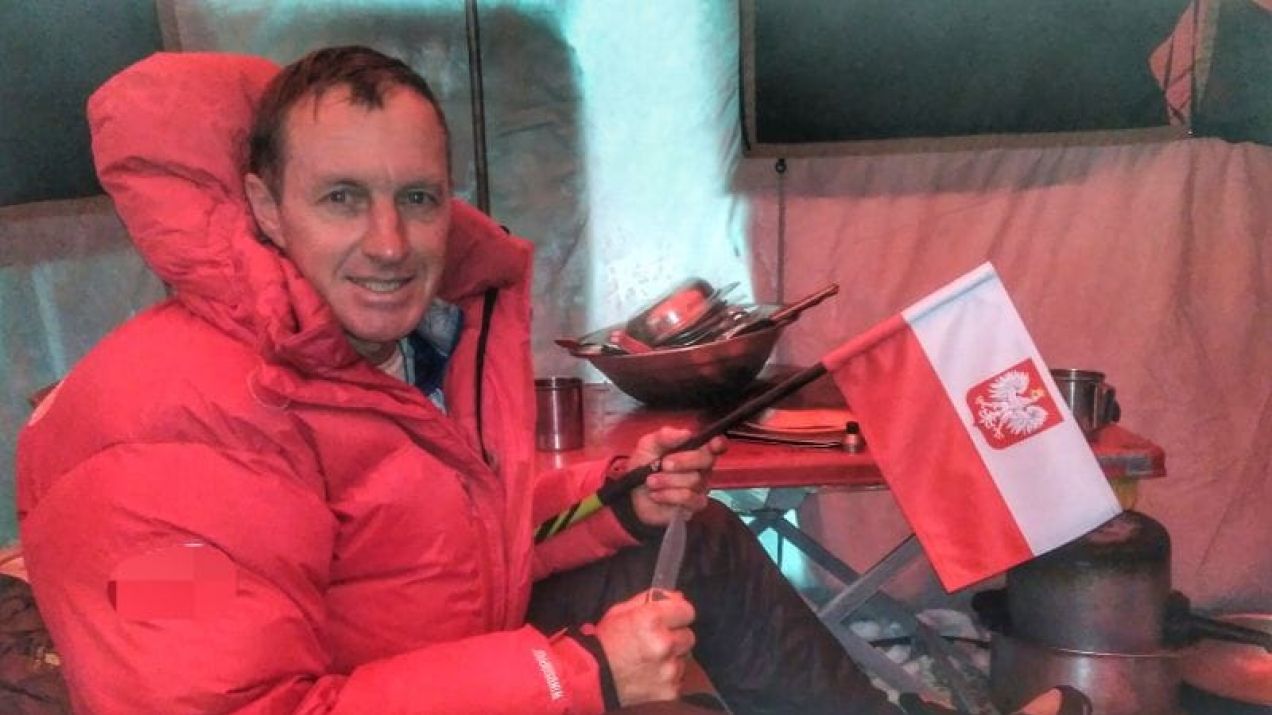 Denis Urubko w czasie wspinaczki na Broad Peak musiał stawić czoła wielu przeciwnościom (fot. Facebook/Denis Urubko)