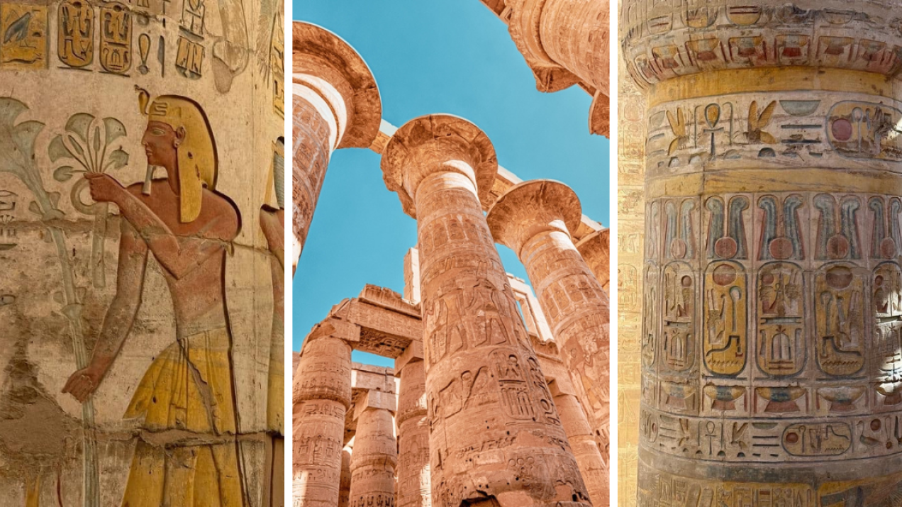 Największe pomieszczenie starożytnego Egiptu odzyskało blask. Płaskorzeźby wygląda jak tysiące lat temu