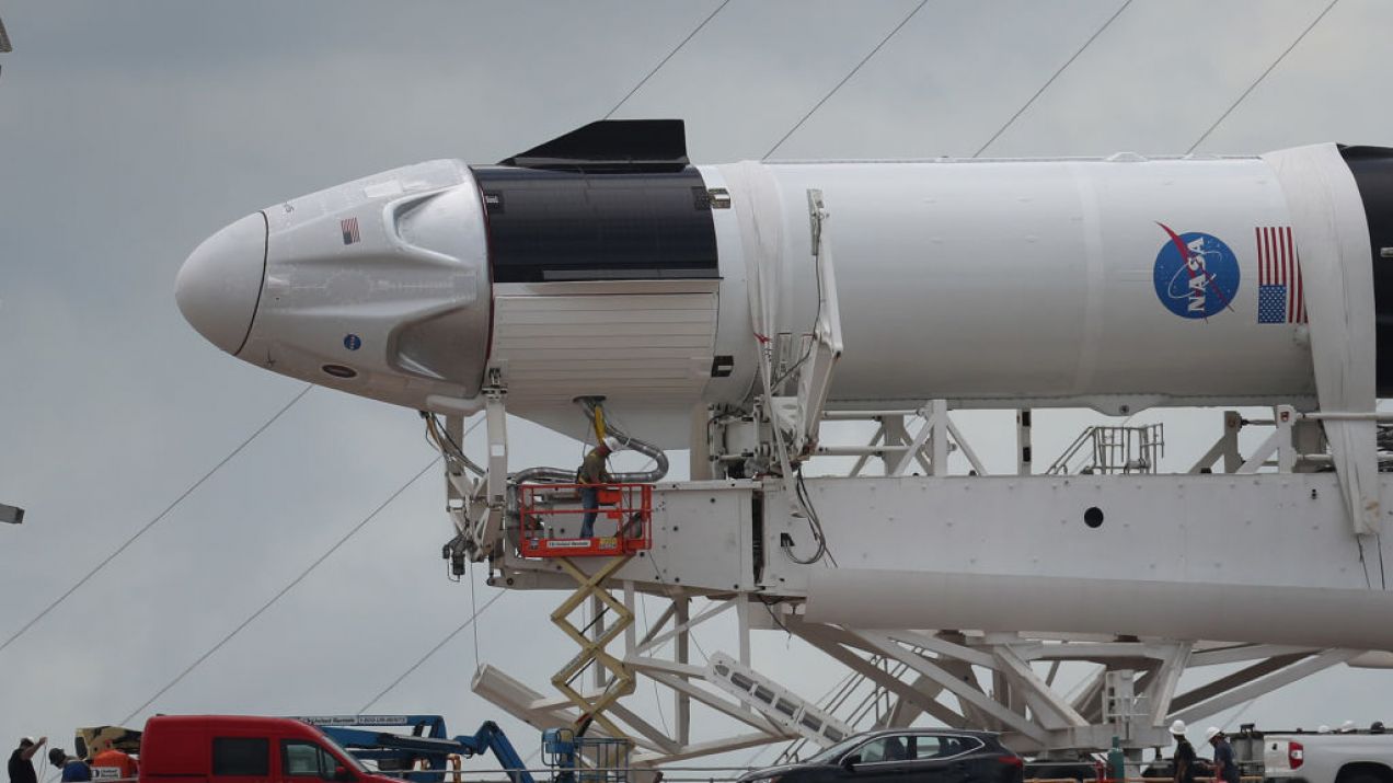Start SpaceX Dragon Crew można oglądać na żywo w sieci (fot. Getty Images)