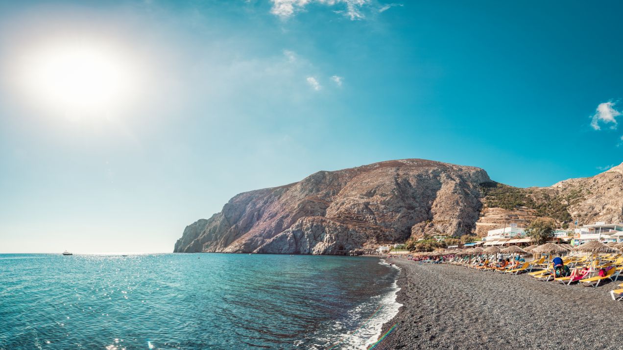 Grecka wyspa Santorini fot. Getty Images