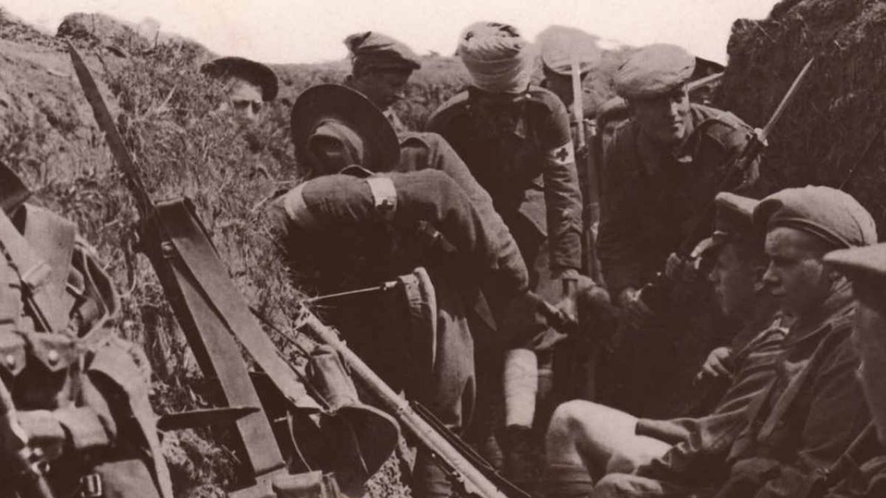 żołnierze podczas I wojny światowej