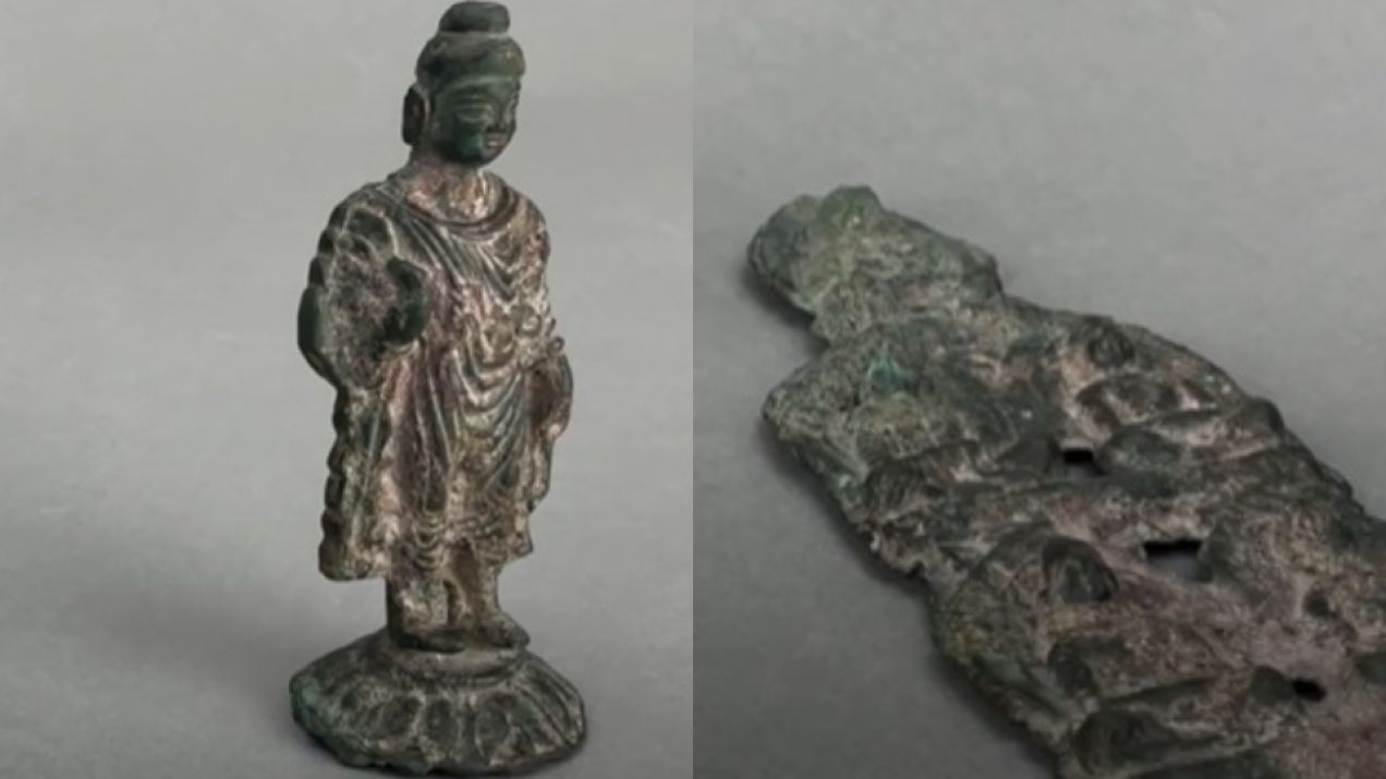 Znaleziono najstarsze chińskie figurki przedstawiające Buddę