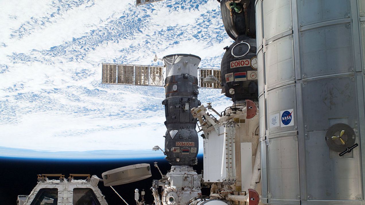 Napięta sytuacja na orbicie. Czy to koniec amerykańsko-rosyjskiej współpracy kosmicznej? (NASA via Getty Images)