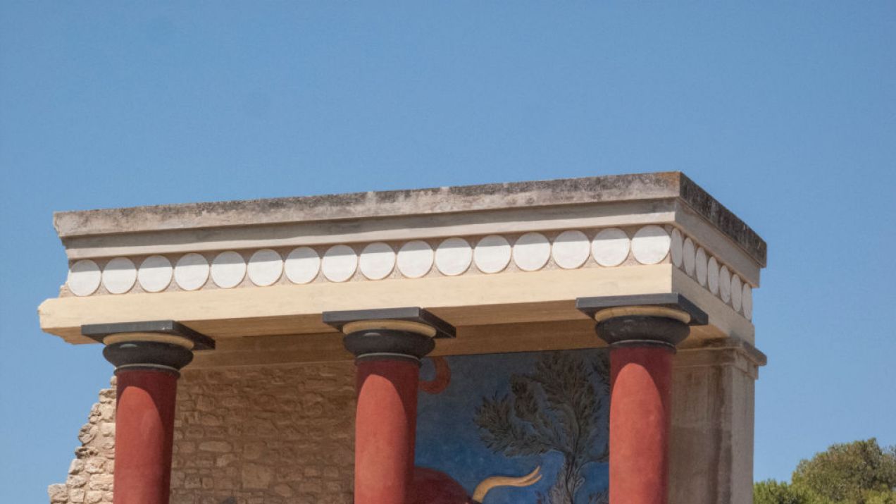 Pałac w Knossos: fakty i mity (fot. Santi Visalli/Getty Images)