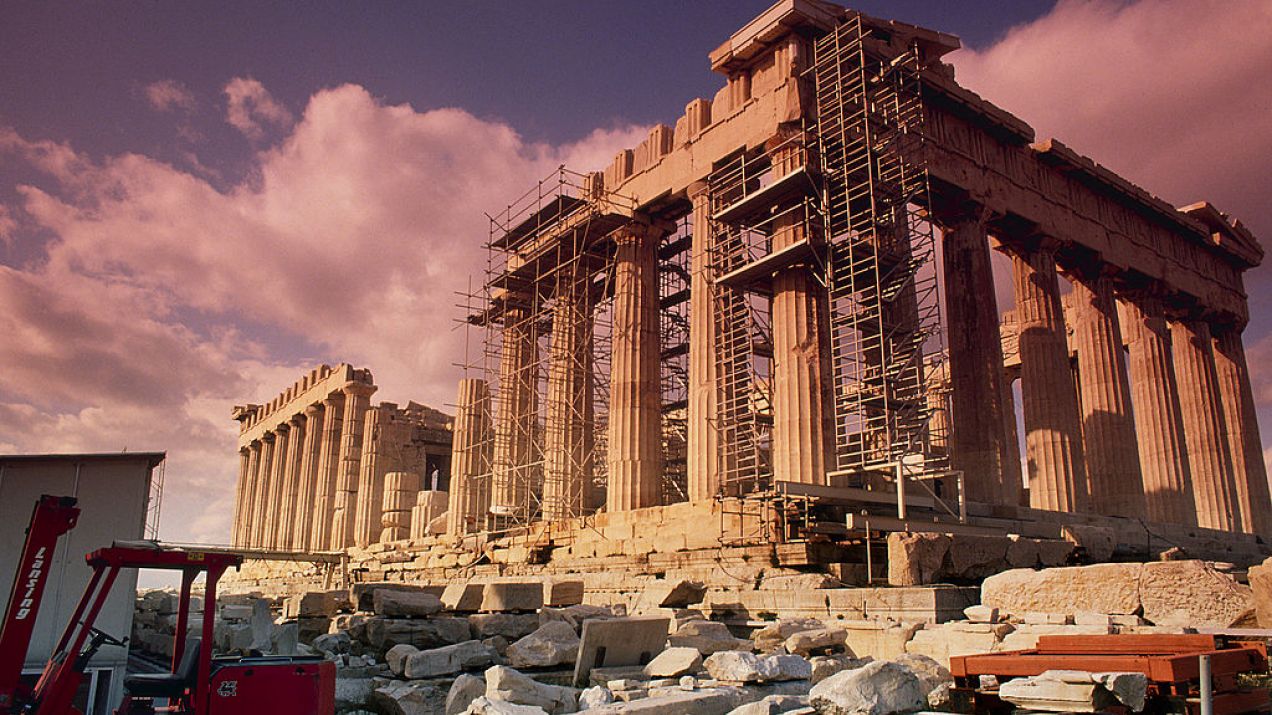 Budowle starożytnej Grecji - najważniejsze wzniesione obiekty (fot. Miguel Palacios/Cover/Getty Images)