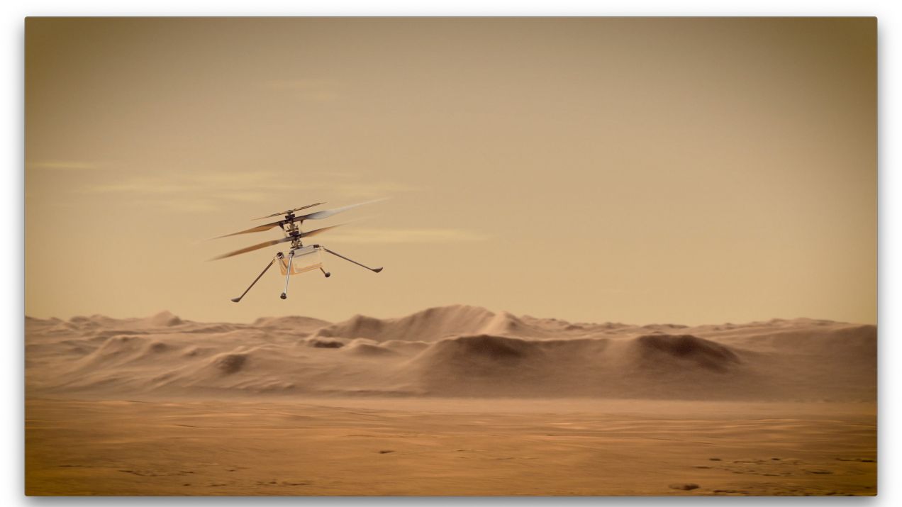 Helikopter marsjański Ingenuity stracił kontakt z łazikiem Perseverance. Czy to koniec przełomowej misji NASA?  (fot. NASA/JPL-Caltech)