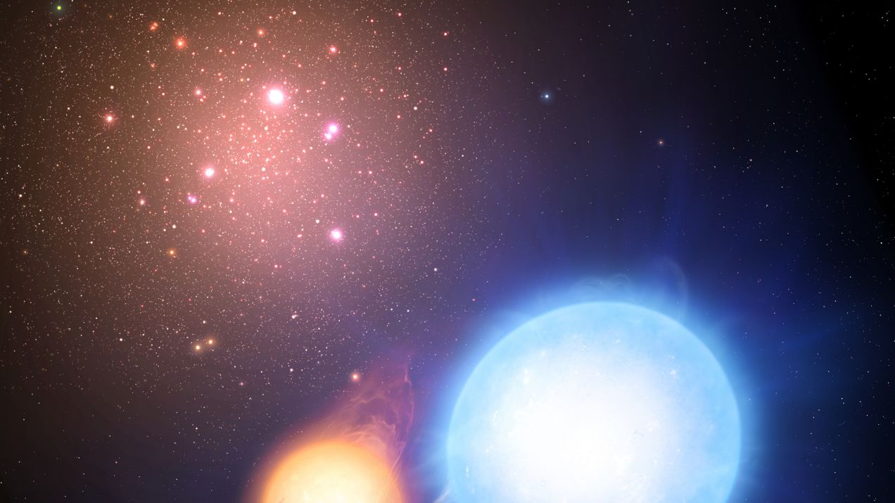 Gwiezdny kanibalizm. Astronomowie znaleźli parę gwiazd, tworzących układ kataklizmiczny. Jaki los je czeka? (fot. Getty Images)