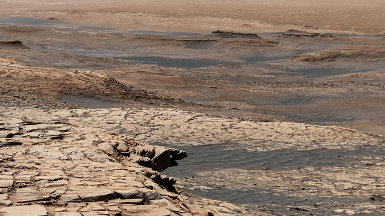 Ocean na Marsie? Odkryto ślady gigantycznego zbiornika wodnego sprzed 3,5 mld lat na Czerwonej Planecie (fot. NASA/JPL-Caltech/MSSS)