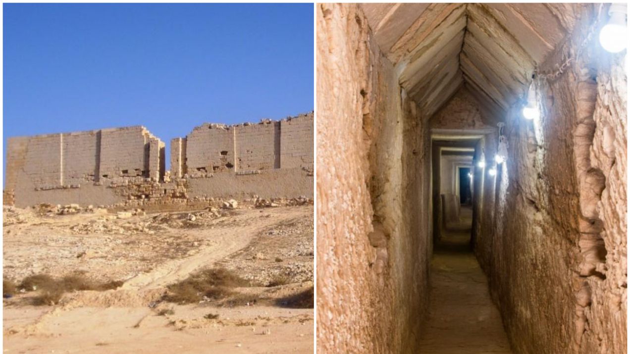 Świątynia Ozyrysa i tunel