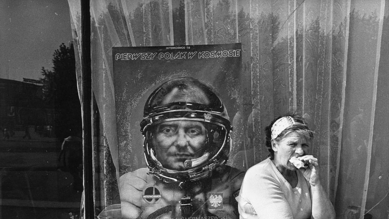 Mirosław Hermaszewski jako pierwszy Polak poleciał w kosmos. Jego rekordy do dziś nie zostały pobite (fot. Keystone/Getty Images)