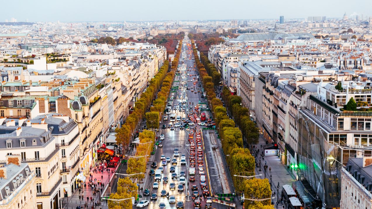 Paryż: widok na miasto