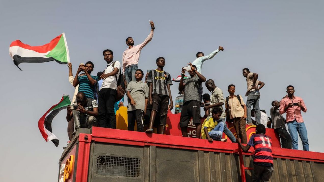 protesty w Sudanie