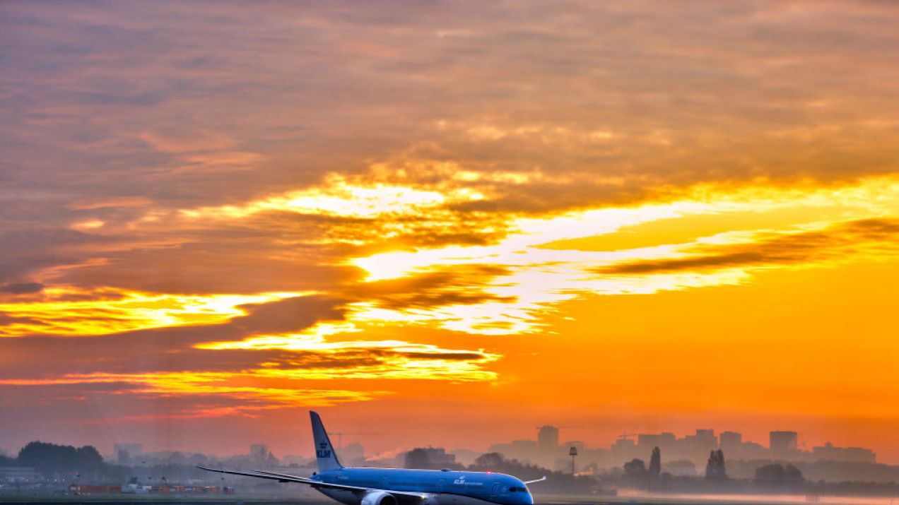 KLM kasuje loty z Katowic do Amsterdamu
