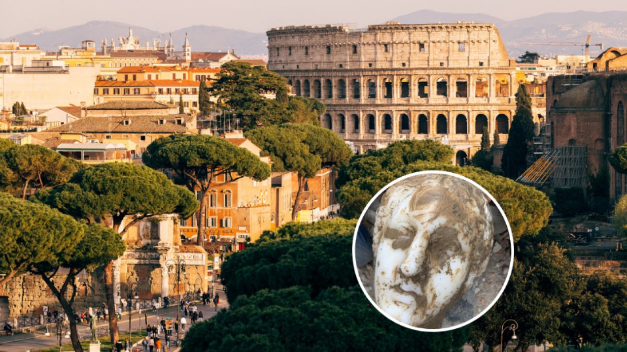 Wyjątkowe odkrycie archeologiczne w Rzymie. To głowa znanego bóstwa