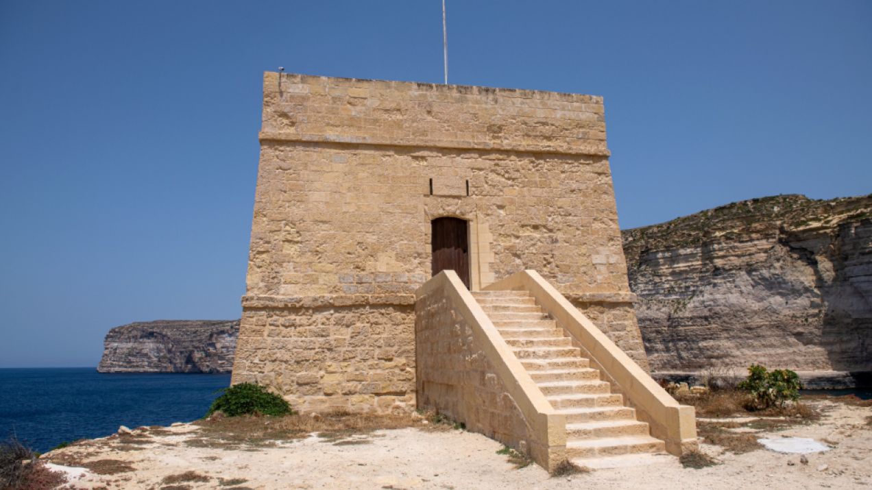 Wieża Xlendi skrywa historię liczącą tysiące lat