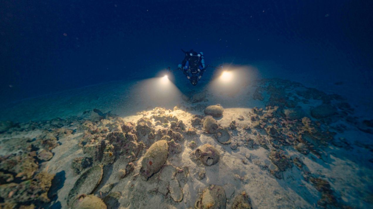 W Europie powstał pierwszy na świecie podwodny park archeologiczny. Mamy zdjęcia z dna morza