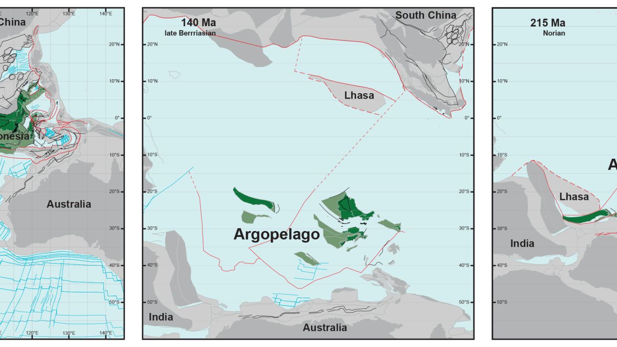 Tajemnica zaginionego kontynentu sprzed 150 mln lat wyjaśniona. Naukowcy wiedzą, co się stało z Argolandią (Ryc. Utrecht University)